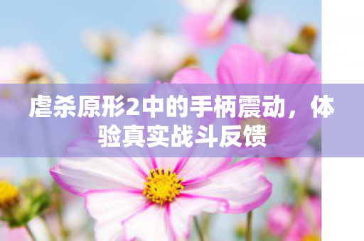 虐杀原形2中的手柄震动图片