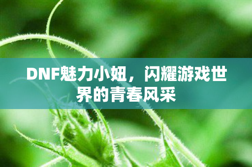 闪耀游戏世界的青春风采图片