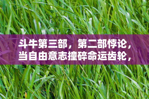 斗牛第三部，第二部悖论，当自由意志撞碎命运齿轮，谁在操控你的选择？