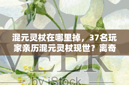 混元灵杖在哪里掉,37名玩家亲历混元灵杖现世?离奇属性引争议,策划这波真绷不住了! 混元灵杖在哪里掉,37名玩家亲历混元灵杖现世?离奇属性引争议,策划这波真绷不住了!