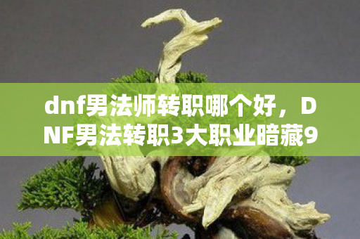 dnf男法师转职哪个好，DNF男法转职3大职业暗藏99%玩家不知的猫腻！策划这波操作太上头