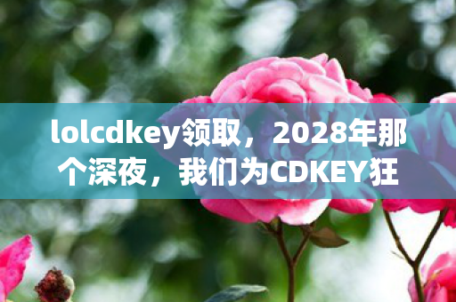 lolcdkey领取,2028年那个深夜,我们为CDKEY狂欢,如今只剩鼻子一酸的回忆 lolcdkey领取,2028年那个深夜,我们为CDKEY狂欢,如今只剩鼻子一酸的回忆