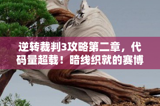 逆转裁判3攻略第二章,代码量超载!暗线织就的赛博法庭,逆转裁判3让玩家头皮发麻的真相 逆转裁判3攻略第二章,代码量超载!暗线织就的赛博法庭,逆转裁判3让玩家头皮发麻的真相