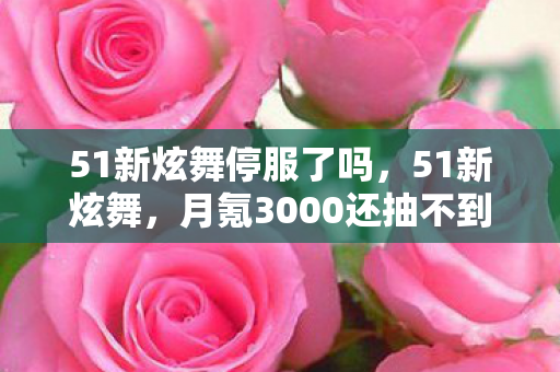 51新炫舞停服了吗，51新炫舞，月氪3000还抽不到限定？这波操作猫腻大到离谱！