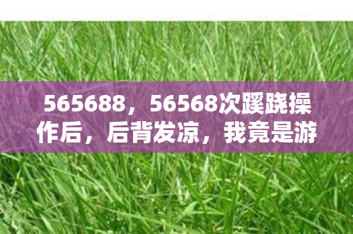 565688,56568次蹊跷操作后,后背发凉,我竟是游戏最忠实的傀儡? 565688,56568次蹊跷操作后,后背发凉,我竟是游戏最忠实的傀儡?