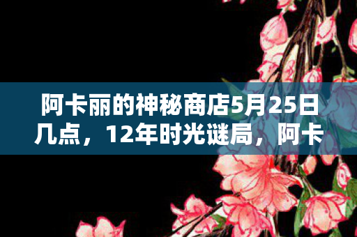 阿卡丽的神秘商店5月25日几点,12年时光谜局,阿卡丽商店的隐秘轮回与千万玩家的泪目守望 阿卡丽的神秘商店5月25日几点,12年时光谜局,阿卡丽商店的隐秘轮回与千万玩家的泪目守望