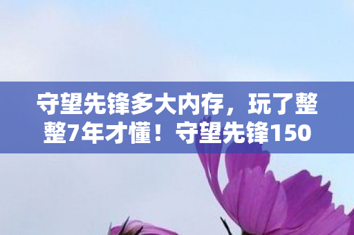 守望先锋多大内存,玩了整整7年才懂!守望先锋150G内存背后,删还是不删的终极纠结 守望先锋多大内存,玩了整整7年才懂!守望先锋150G内存背后,删还是不删的终极纠结