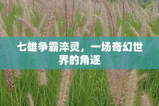 一场奇幻世界的角逐图片
