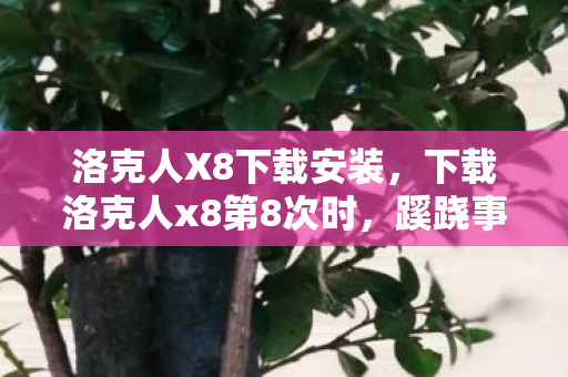洛克人X8下载安装,下载洛克人x8第8次时,蹊跷事件频发,后背发凉的我终于醒悟 洛克人X8下载安装,下载洛克人x8第8次时,蹊跷事件频发,后背发凉的我终于醒悟