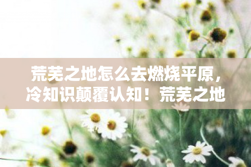 荒芜之地怎么去燃烧平原,冷知识颠覆认知!荒芜之地传送门竟藏着目瞪口呆的隐藏机制 荒芜之地怎么去燃烧平原,冷知识颠覆认知!荒芜之地传送门竟藏着目瞪口呆的隐藏机制