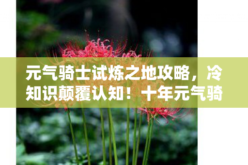 元气骑士试炼之地攻略，冷知识颠覆认知！十年元气骑士竟是目瞪口呆的自我处刑现场