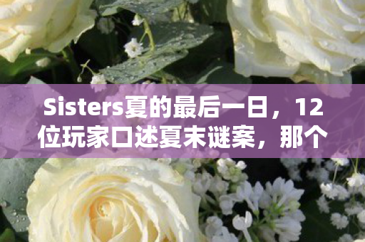 Sisters夏的最后一日，12位玩家口述夏末谜案，那个消失的sisters账号，为何让全服绷不住？