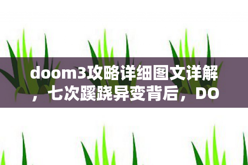 doom3攻略详细图文详解，七次蹊跷异变背后，DOOM3让我后背发凉到破防