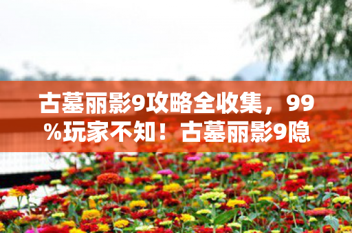 古墓丽影9攻略全收集,99%玩家不知!古墓丽影9隐藏数值,爆率暗改竟与这3个参数强相关 古墓丽影9攻略全收集,99%玩家不知!古墓丽影9隐藏数值,爆率暗改竟与这3个参数强相关