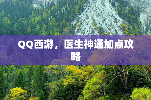 医生神通加点攻略图片