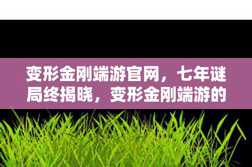 变形金刚端游官网,七年谜局终揭晓,变形金刚端游的星火与余烬泪目版 变形金刚端游官网,七年谜局终揭晓,变形金刚端游的星火与余烬泪目版
