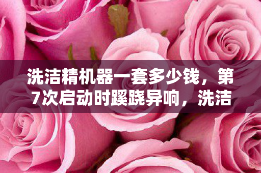洗洁精机器一套多少钱，第7次启动时蹊跷异响，洗洁精机器背后竟藏着让人后背发凉的真相