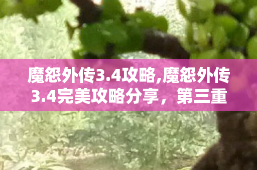 魔怨外传3.4攻略,魔怨外传3.4完美攻略分享,第三重悖论·灵魂震颤当抽卡决定命运时,自由意志已死? 魔怨外传3.4攻略,魔怨外传3.4完美攻略分享,第三重悖论·灵魂震颤当抽卡决定命运时,自由意志已死?