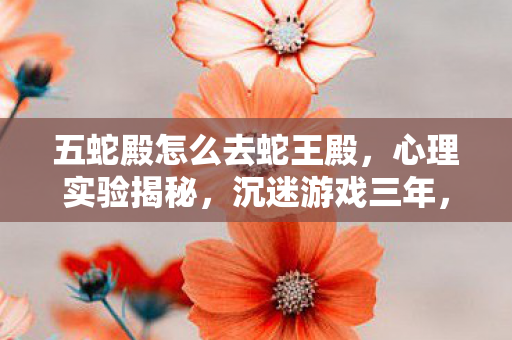 五蛇殿怎么去蛇王殿,心理实验揭秘,沉迷游戏三年,五蛇殿迷途细思极恐 五蛇殿怎么去蛇王殿,心理实验揭秘,沉迷游戏三年,五蛇殿迷途细思极恐