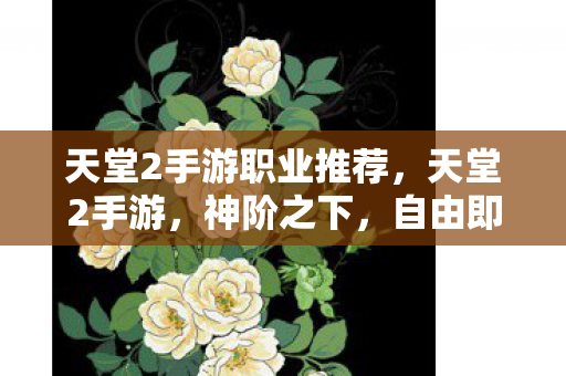 天堂2手游职业推荐,天堂2手游,神阶之下,自由即枷锁的灵魂震颤 天堂2手游职业推荐,天堂2手游,神阶之下,自由即枷锁的灵魂震颤