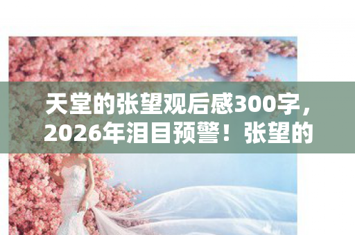 天堂的张望观后感300字,2026年泪目预警!张望的微笑背后,藏着怎样震撼人心的秘密? 天堂的张望观后感300字,2026年泪目预警!张望的微笑背后,藏着怎样震撼人心的秘密?
