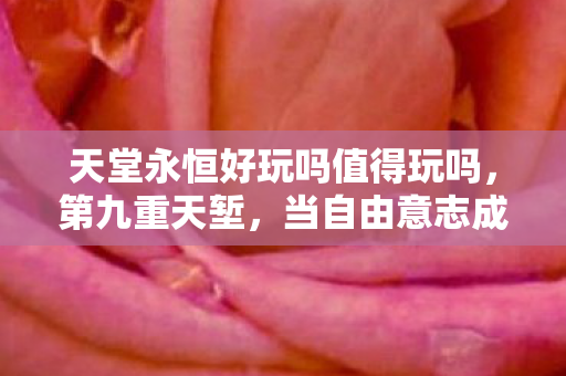 天堂永恒好玩吗值得玩吗,第九重天堑,当自由意志成为命运牢笼时,谁在操控你的灵魂? 天堂永恒好玩吗值得玩吗,第九重天堑,当自由意志成为命运牢笼时,谁在操控你的灵魂?