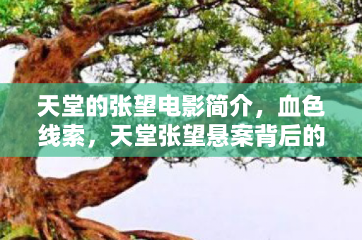 天堂的张望电影简介,血色线索,天堂张望悬案背后的毛骨悚然真相 天堂的张望电影简介,血色线索,天堂张望悬案背后的毛骨悚然真相