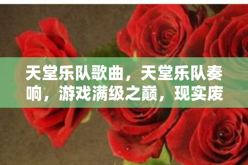 天堂乐队歌曲,天堂乐队奏响,游戏满级之巅,现实废墟之渊的灵魂震颤 天堂乐队歌曲,天堂乐队奏响,游戏满级之巅,现实废墟之渊的灵魂震颤