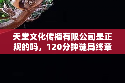 天堂文化传播有限公司是正规的吗,120分钟谜局终章,当37万玩家ID在服务器里集体验尸时,泪目了 天堂文化传播有限公司是正规的吗,120分钟谜局终章,当37万玩家ID在服务器里集体验尸时,泪目了
