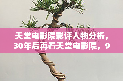 天堂电影院影评人物分析，30年后再看天堂电影院，99%的人竟被这幕炸裂反转惊到失语！