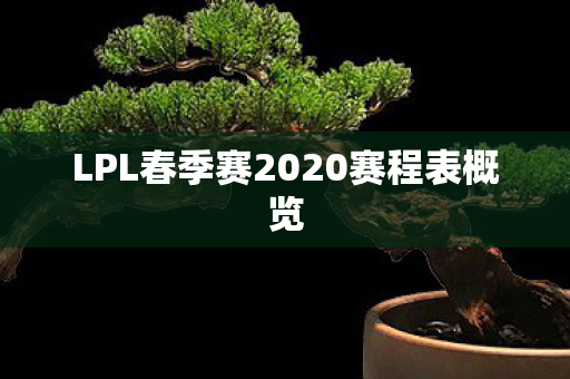 LPL春季赛2020赛程表概览图片