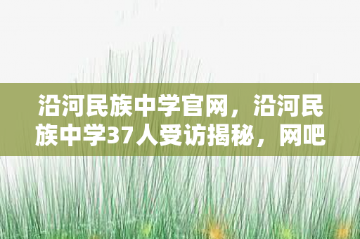 沿河民族中学官网,沿河民族中学37人受访揭秘,网吧疑云重重,谁绷不住先哭了? 沿河民族中学官网,沿河民族中学37人受访揭秘,网吧疑云重重,谁绷不住先哭了?