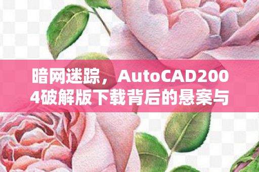 暗网迷踪,AutoCAD2004破解版下载背后的悬案与毛骨悚然真相 暗网迷踪,AutoCAD2004破解版下载背后的悬案与毛骨悚然真相