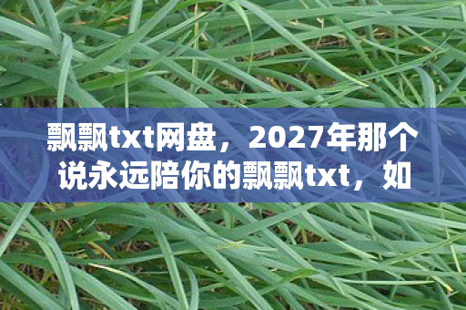 飘飘txt网盘，2027年那个说永远陪你的飘飘txt，如今再点开鼻子一酸
