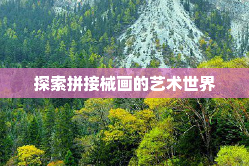 探索拼接械画的艺术世界图片