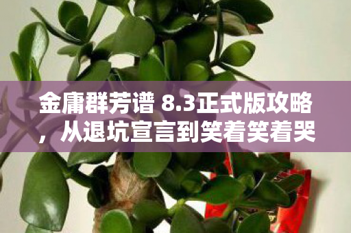 金庸群芳谱 8.3正式版攻略,从退坑宣言到笑着笑着哭了,落差背后,真相竟如此扎心! 金庸群芳谱 8.3正式版攻略,从退坑宣言到笑着笑着哭了,落差背后,真相竟如此扎心!