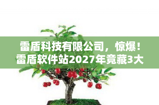 雷盾科技有限公司,惊爆!雷盾软件站2027年竟藏3大逆天功能,你绝对想不到! 雷盾科技有限公司,惊爆!雷盾软件站2027年竟藏3大逆天功能,你绝对想不到!