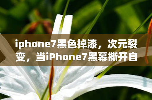 iphone7黑色掉漆，次元裂变，当iPhone7黑幕撕开自由选择的谎言，2027年玩家集体陷入存在主义黑洞