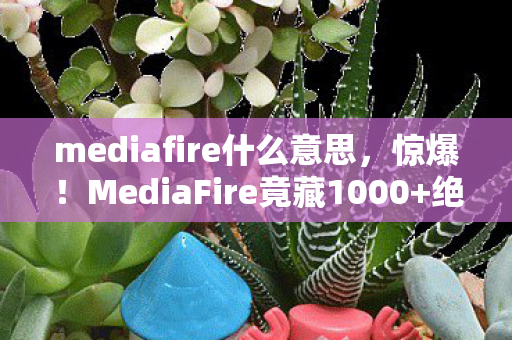 mediafire什么意思,惊爆!MediaFire竟藏1000+绝密资源,你竟不知如何解锁? mediafire什么意思,惊爆!MediaFire竟藏1000+绝密资源,你竟不知如何解锁?