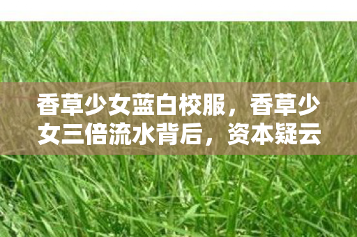 香草少女蓝白校服,香草少女三倍流水背后,资本疑云密布,玩家心寒谁解? 香草少女蓝白校服,香草少女三倍流水背后,资本疑云密布,玩家心寒谁解?