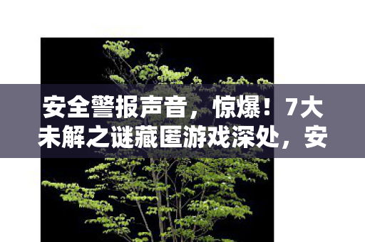 安全警报声音，惊爆！7大未解之谜藏匿游戏深处，安全警报拉响你的心跳！