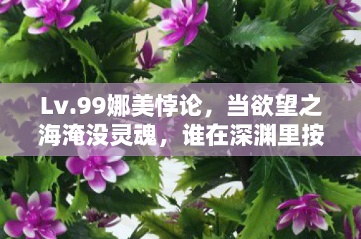 Lv.99娜美悖论,当欲望之海淹没灵魂,谁在深渊里按下重启键? Lv.99娜美悖论,当欲望之海淹没灵魂,谁在深渊里按下重启键?