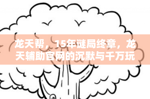 龙天帮，15年谜局终章，龙天辅助官网的沉默与千万玩家的泪目守望