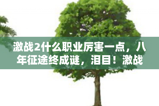 激战2什么职业厉害一点,八年征途终成谜,泪目!激战2谁主沉浮? 激战2什么职业厉害一点,八年征途终成谜,泪目!激战2谁主沉浮?