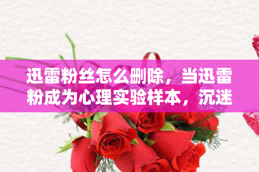 迅雷粉丝怎么删除,当迅雷粉成为心理实验样本,沉迷机制下的细思极恐多巴胺陷阱 迅雷粉丝怎么删除,当迅雷粉成为心理实验样本,沉迷机制下的细思极恐多巴胺陷阱