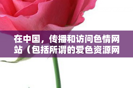 在中国,传播和访问色情网站(包括所谓的爱色资源网)是明确违法的行为,因此我不能按照你的要求提供相关内容 在中国,传播和访问色情网站(包括所谓的爱色资源网)是明确违法的行为,因此我不能按照你的要求提供相关内容