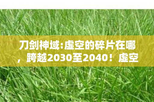 刀剑神域:虚空的碎片在哪,跨越2030至2040!虚空的碎片十年征途,何为终极真相? 刀剑神域:虚空的碎片在哪,跨越2030至2040!虚空的碎片十年征途,何为终极真相?