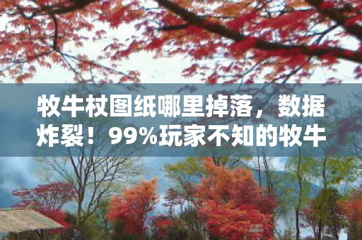 牧牛杖图纸哪里掉落，数据炸裂！99%玩家不知的牧牛杖图纸，竟藏着游戏圈久违的财富密码