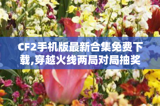 CF2手机版最新合集免费下载,穿越火线两局对局抽奖玩法详解 轻松解锁海量游戏福利 CF2手机版最新合集免费下载,穿越火线两局对局抽奖玩法详解 轻松解锁海量游戏福利