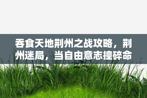 吞食天地荆州之战攻略,荆州迷局,当自由意志撞碎命运铁幕,谁在操控你的选择? 吞食天地荆州之战攻略,荆州迷局,当自由意志撞碎命运铁幕,谁在操控你的选择?